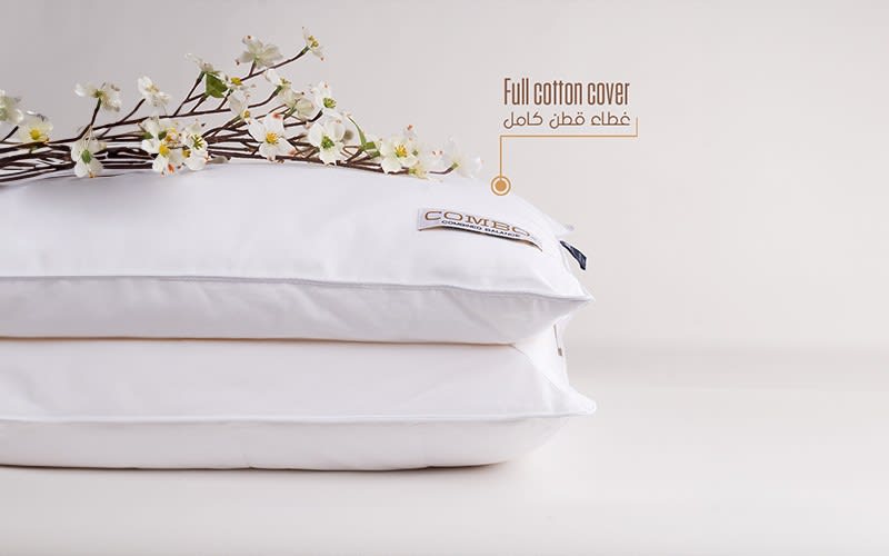 Cannon Memory Foam Pillow 2 Ply -  Combo