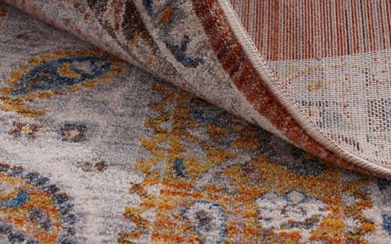 Athena Premium Carpet - ( 160 x 230 ) cm Red & Grey