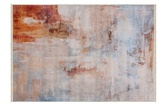 Athena Premium Carpet - ( 300 x 380 ) cm Beige & Blue