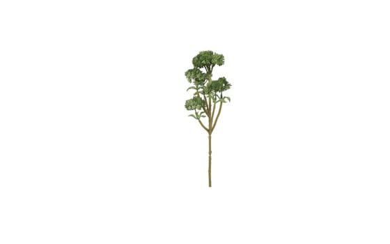 زهرة كالي الإصطناعية للديكور 1 قطعة - أخضر