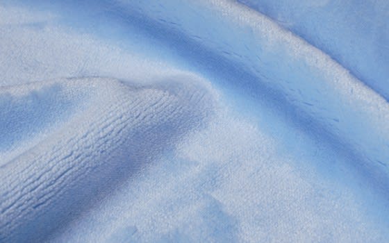 بطانية مورا  الملونة 1 قطعة -  نفر أزرق فاتح 