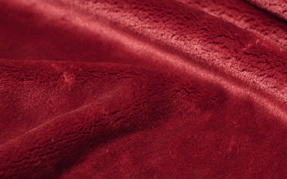 Mora Color Blanket 1 PC - Single Burgundy