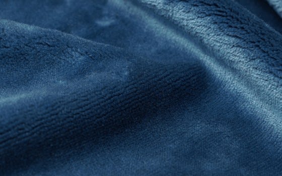 بطانية مورا  الملونة 1 قطعة -  نفر أزرق 