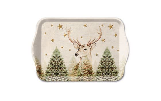 Christmas Tray 1 PC - Multi Color