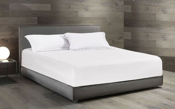 Rita Hotel Stripe Bedsheet Set 2 PCS - Single White