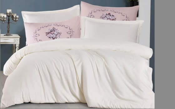 Rita Quilt Cover Set Without Filling 4 PCS - Single Off White
