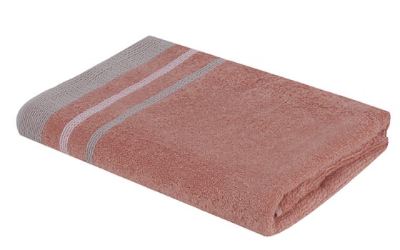 Cannon Bath & Hand Towel Set 2 PCS -  Peach