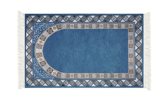FCC Premium Pray Carpet - ( 115 X 70 ) cm L.Blue