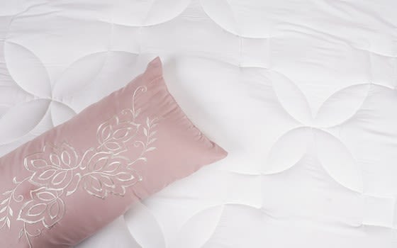 Poppy Comforter Set 4 PCS - Single Off White