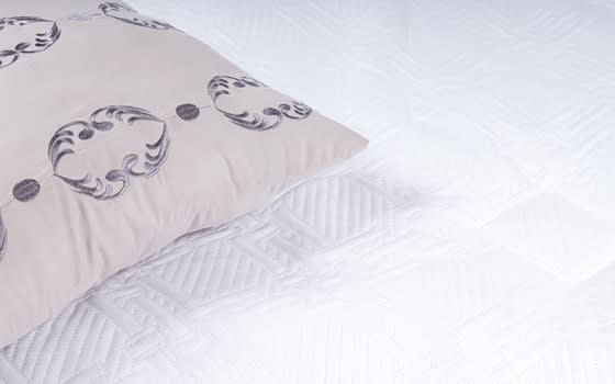 Freya Comforter Set 4 PCS - Single White