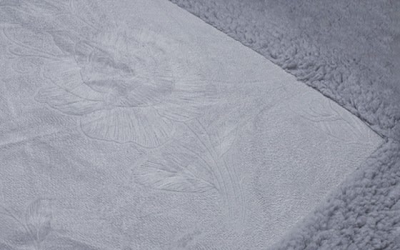 Venezia Velvet Comforter Set 6 PCS - King Grey