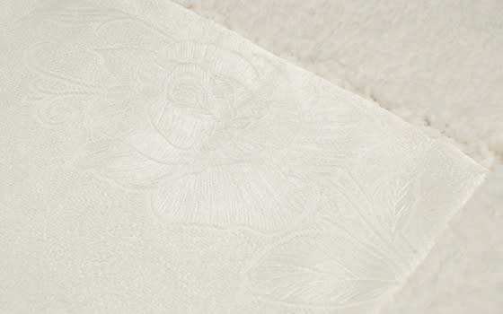 Venezia Velvet Comforter Set 4 PCS - Single Cream