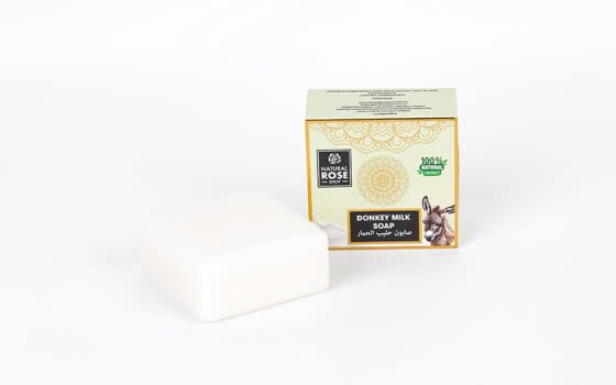 Natural Rose Natural Soap 1 PC - Donkey Milk
