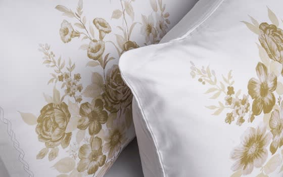 Iris Comforter Set 4 PCS - Single Cream