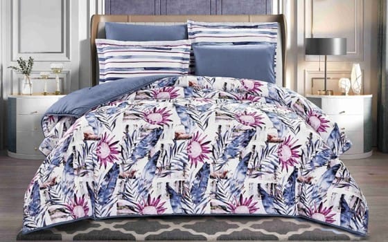 Medina Comforter Set 6 PCS - King Multi Color