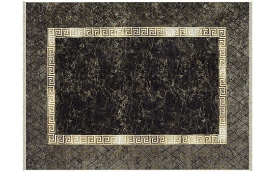 Armada Turkish Carpet - ( 200 X 300 ) cm Black & D.Beige
