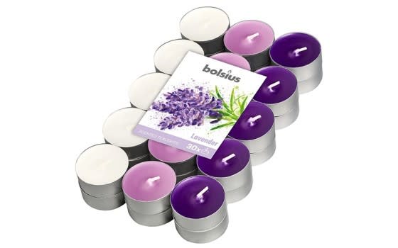 Bolsius True Scents Tealight Candles 30 PCs - Lavender