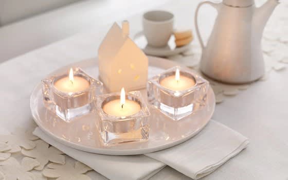 Bolsius True Scents Tealight Candles 18 PCs - Vanilla