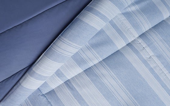 Valentini Comforter Set 6 PCS - King Blue