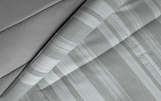 Valentini Comforter Set 4 PCS - Single Grey