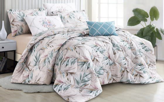 Zamzam Home Comforter Set 7 PCs - King Multi Color
