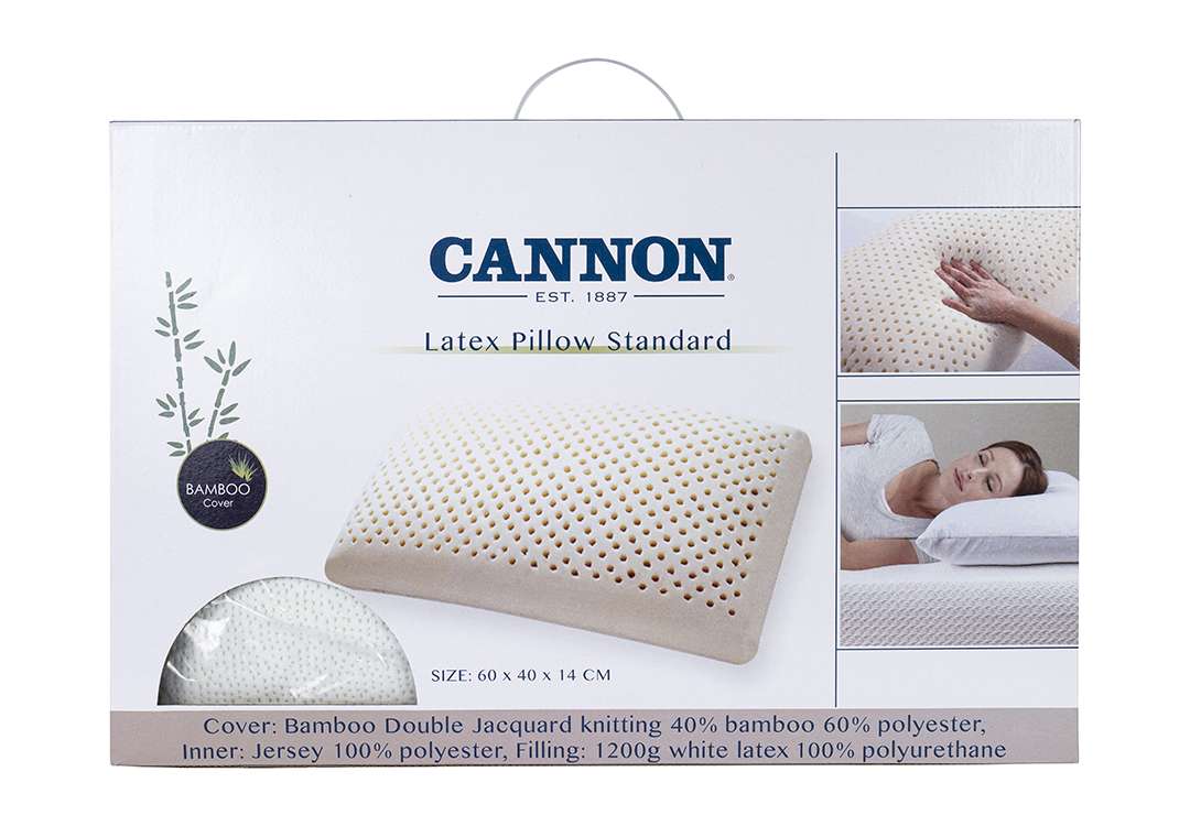 Cannon Latex Pillow Standard