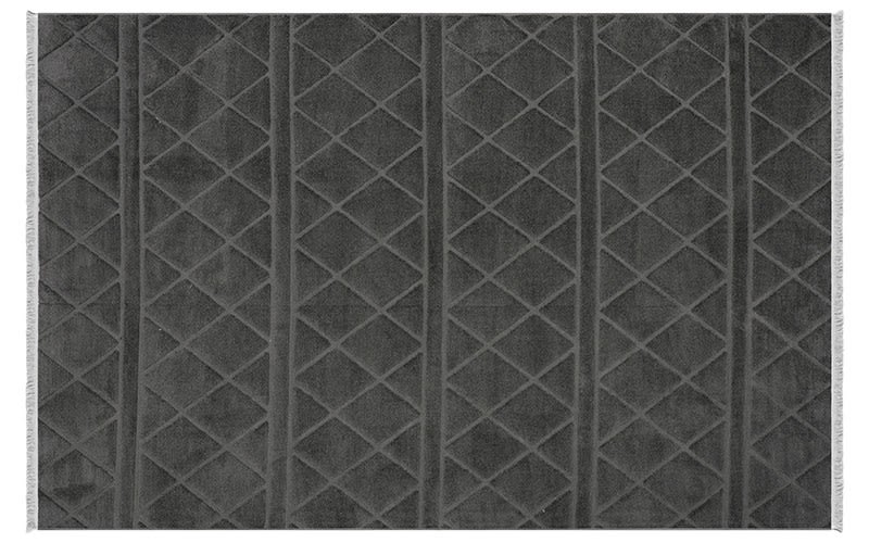 سجاد بريميوم تركي هيستوريا - ( 280 × 380 ) سم رمادي