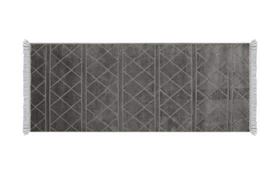 Historia Turkey Premium Carpet - ( 200 x 80 ) cm Grey