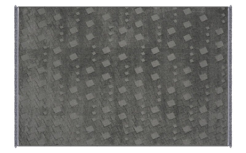 سجاد بريميوم تركي هيستوريا - ( 160 × 230 ) سم رمادي