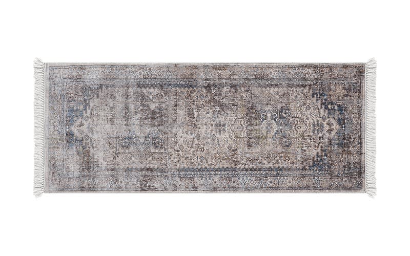 Athena Premium Carpet - ( 150 x 80 ) cm Navy & D.Beige