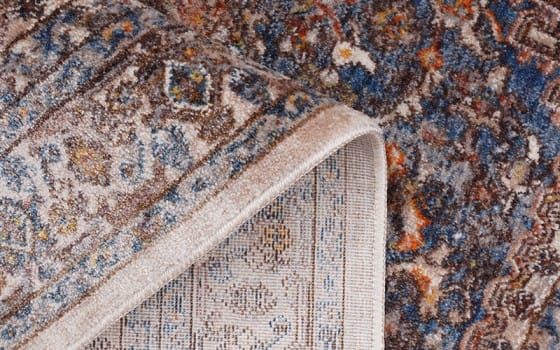 Athena Premium Carpet - ( 150 x 80 ) cm Navy & Beige