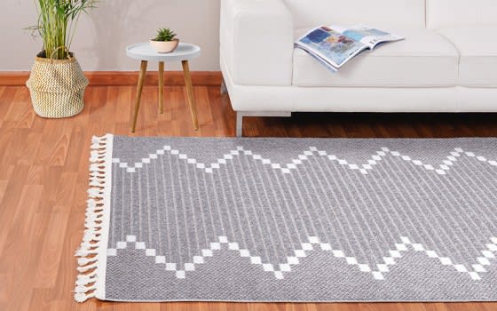 Summer Premium Carpet - ( 160 x 230 ) cm Grey