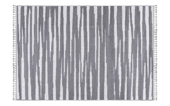 سجاد بريميوم سمر - ( 120 × 180 ) سم رمادي و أبيض