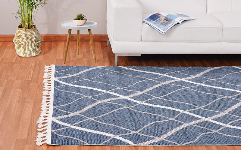 Summer Premium Carpet - ( 280 x 380 ) cm Blue