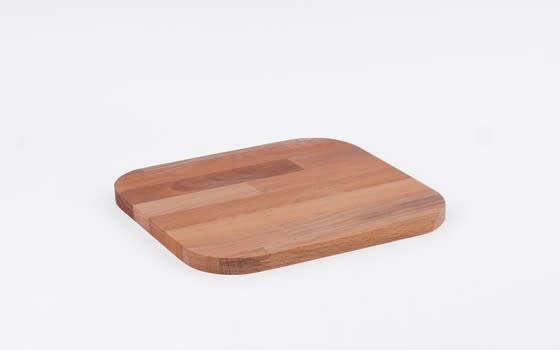 Sliding Wooden Cutting Board With Tray- Black