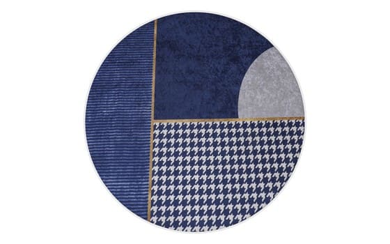 Armada Waterproof Carpet - ( 160 X 160 ) cm Blue