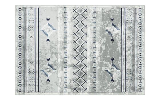 سجاد عازل للماء من أرمادا - ( 180 × 280 ) سم أوف وايت ورمادي فاتح ( بدون أطراف بيضاء )
