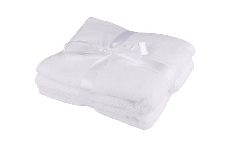 Royal Cotton Towel 2 Pc - ( 41 X 66 ) White