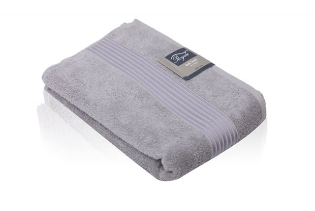 Royal Cotton Towel - ( 81 X 163 ) Grey