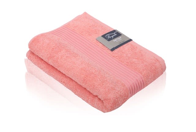Royal Cotton Towel - ( 70 X 140 ) Peach