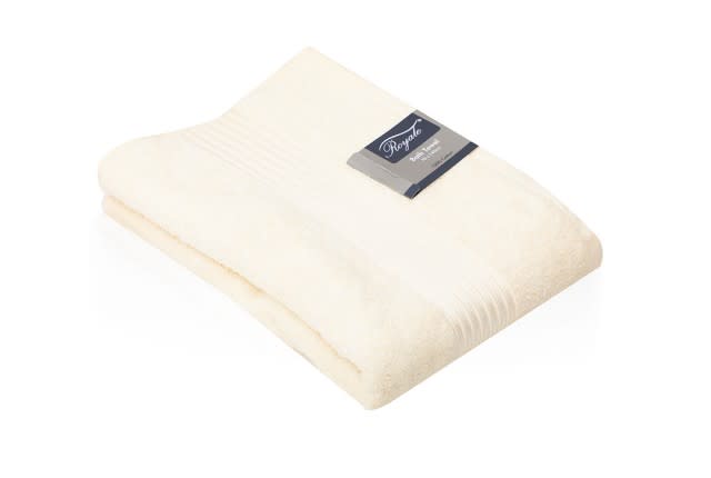 Royal Cotton Towel - ( 70 X 140 ) Ivory