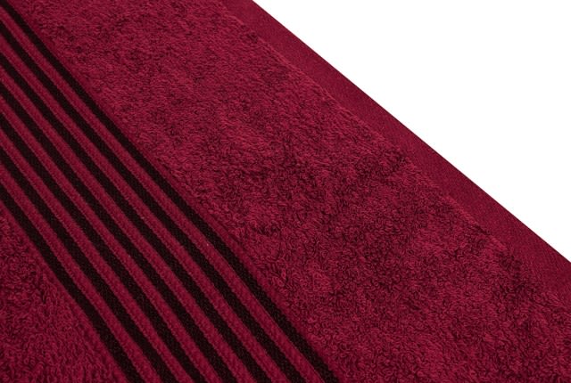 Royal Cotton Towel - ( 81 X 163 ) Burgundy