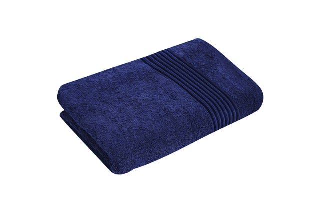 Royal Cotton Towel - ( 81 X 163 ) Navy
