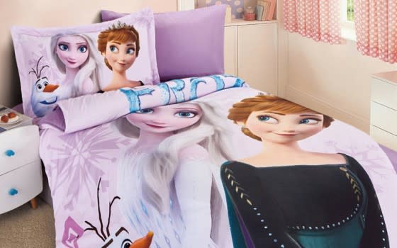 Disney Kids Comforter Set 4 PCs - Purple