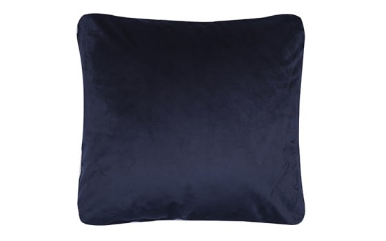 كيس كوشن مع حشوة  ( 45 × 45 ) - أزرق غامق