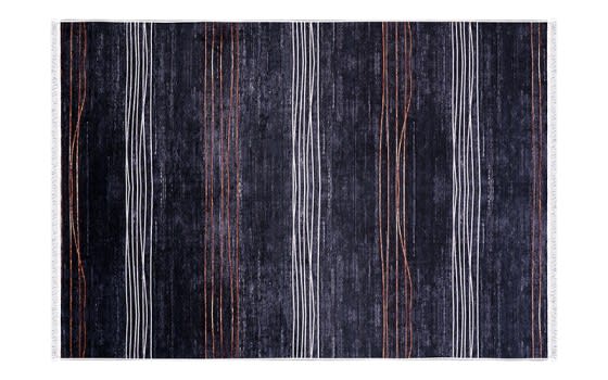 Bamboo Premium Carpet - ( 180 X 280 ) cm Navy