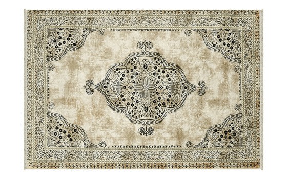 Bamboo Premium Carpet - ( 160 X 230 ) cm D.Beige