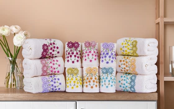 Armada Cotton Towel Set 12 PCS - Cream