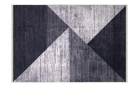 Bamboo Premium Carpet - ( 160 X 230 ) cm Navy & Grey
