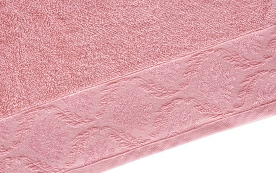 Armada Turkish Cotton Towels 4 Pcs - D.Grey & Pink